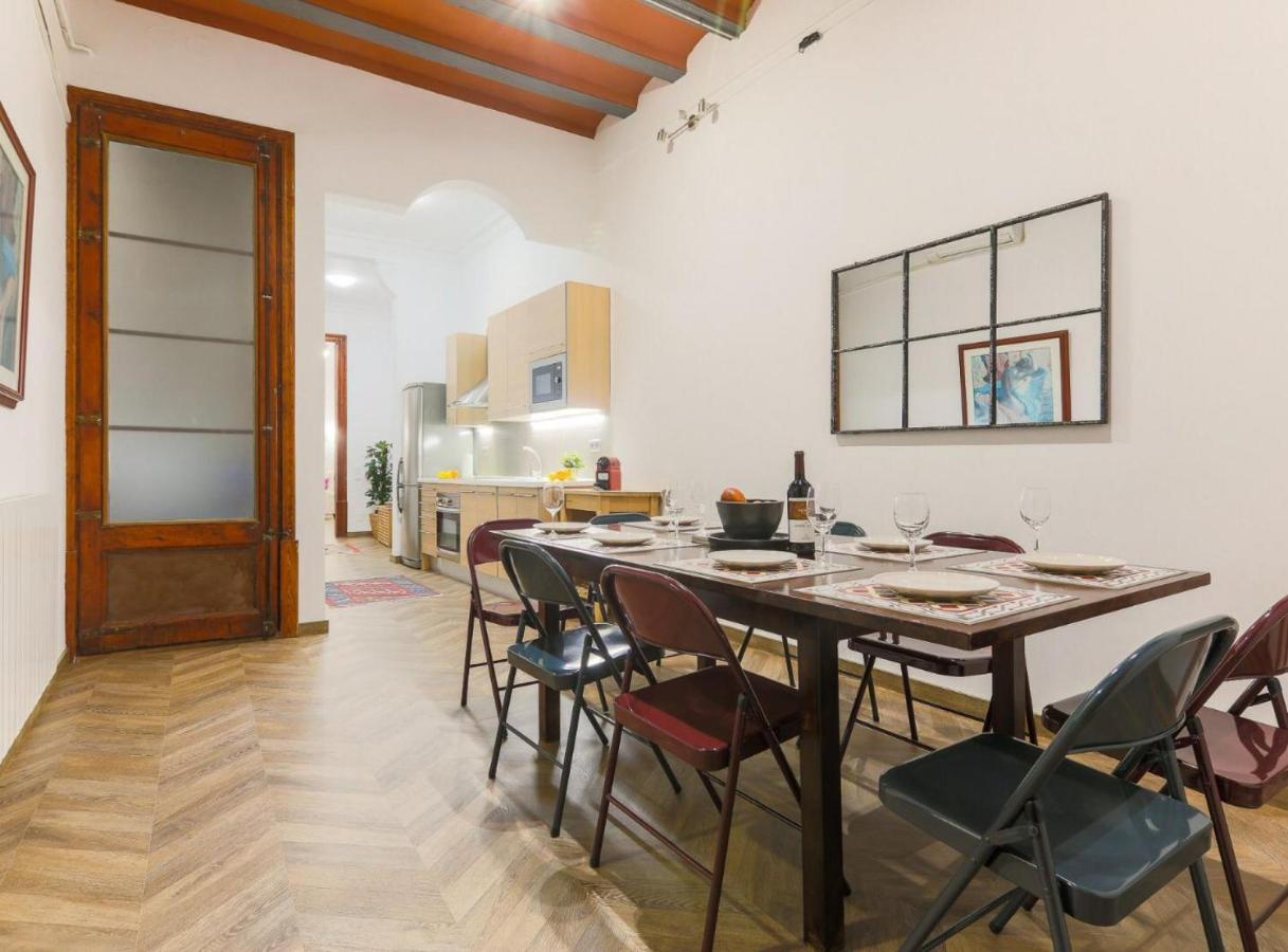 Great Spacious Apartment In The Gothic Quarter Barcelona Bagian luar foto