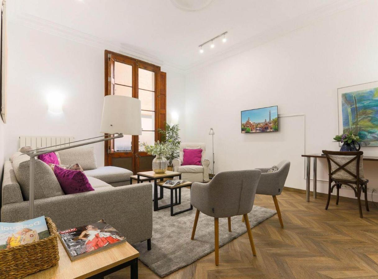 Great Spacious Apartment In The Gothic Quarter Barcelona Bagian luar foto